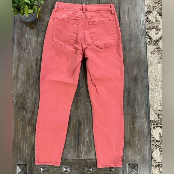 Lucky Brand High Rise Crop Coral Jeans - Picture 4 of 10